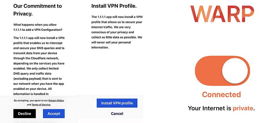 cài đặt VPN 1.1.1.1 về điện thoại vào sv388 cài đặt VPN 1.1.1.1 về điện thoại vào sv388