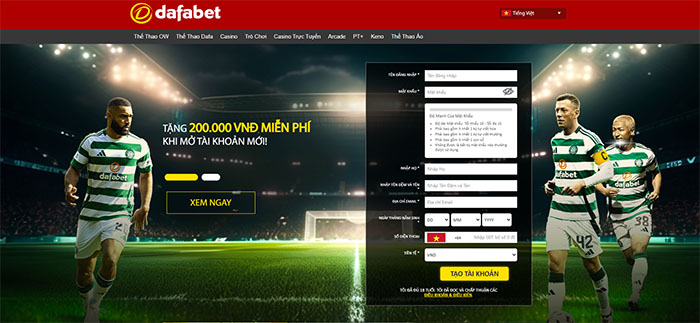 Nền tảng cá độ bóng đá Dafabet